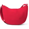 Baggallini Swift Crescent Crossbody In Red