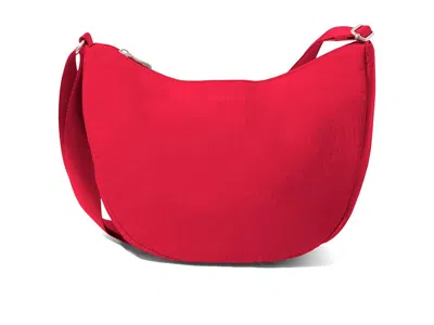 Baggallini Swift Crescent Crossbody Cross Body Handbags B- Lite Scarlet Red: One Size