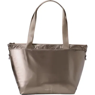Baggallini Swift Essential Tote Bag In Copper Metallic