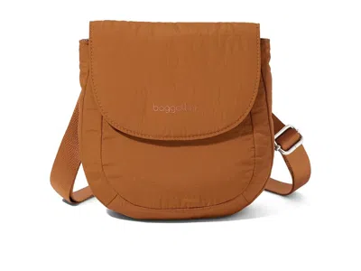 Baggallini Swift Flap Mini Crossbody Cross Body Handbags B-lite Caramel: One Size In Brown
