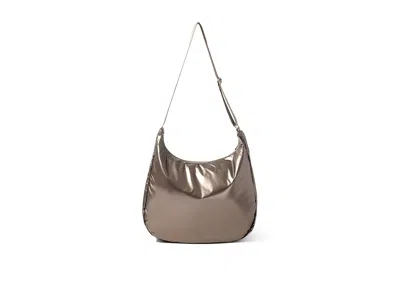 Baggallini Swift Hobo Crossbody Cross Body Handbags Copper Metallic: One Size In Brown