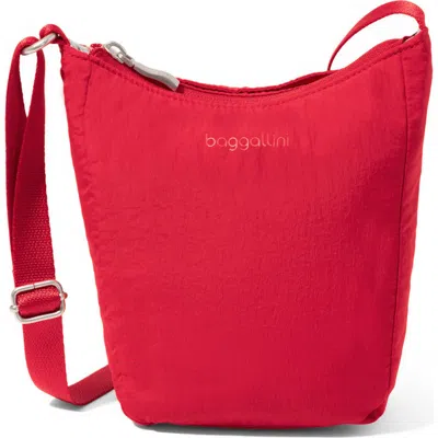 Baggallini Swift Mini Crossbody In Red