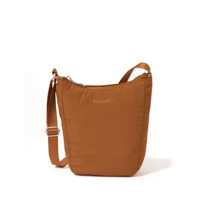Baggallini Swift Mini Crossbody In Brown