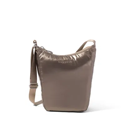 Baggallini Swift Mini Crossbody In Brown