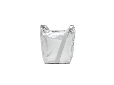 Baggallini Swift Mini Crossbody Cross Body Handbags Silver Metallic: One Size