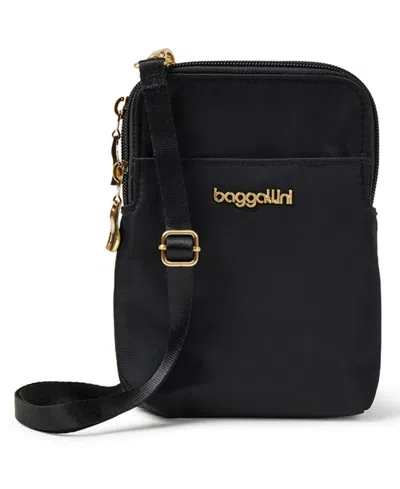 Baggallini Take Two Bryant Rfid Protection Crossbody Bag In Black