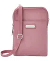 Baggallini Take Two Rfid Bryant Crossbody In Pink