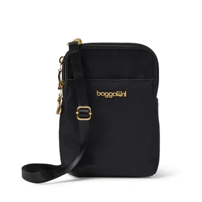 Baggallini Take Two Rfid Bryant Crossbody In Black