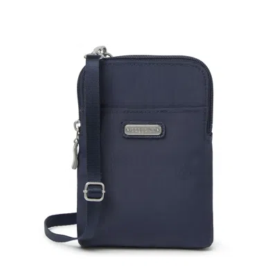 Baggallini Take Two Rfid Bryant Crossbody In Blue