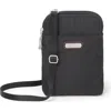 Baggallini Take Two Rfid Bryant Crossbody Bag In Black