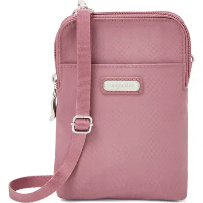 Baggallini Take Two Rfid Bryant Crossbody Bag In Pink