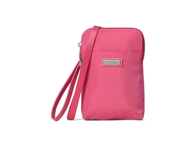 Baggallini Take Two Rfid Bryant Crossbody Handbags Flamingo: One Size In Pink
