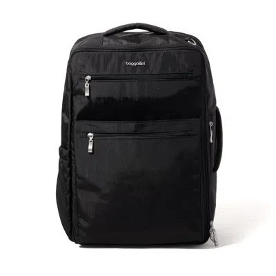 Baggallini Tandem Convertible Travel Backpack In Black