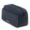 Baggallini The Jet Set Edit Pocket Cosmetic Pouch With Brush Organization In Blue