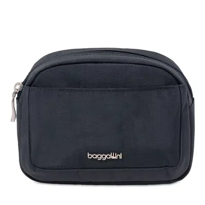 Baggallini The Jet Set Edit Small Pocket Cosmetic Pouch In Blue