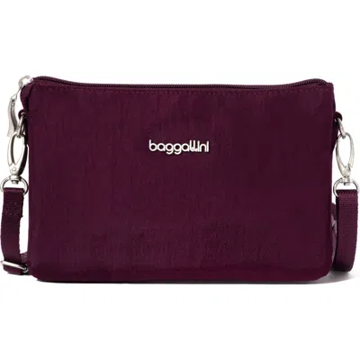 Baggallini The Only Mini Crossbody Bag In Purple