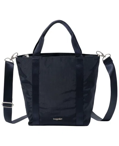 Baggallini Top Carry Handle Small Crossbody Handbag In Blue