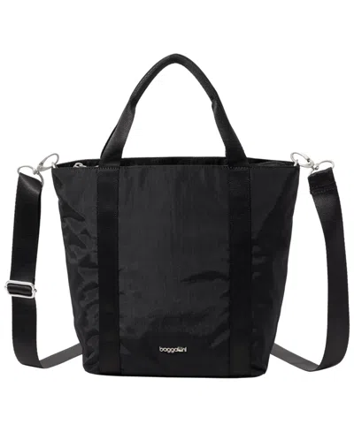 Baggallini Top Carry Handle Small Crossbody Handbag In Black