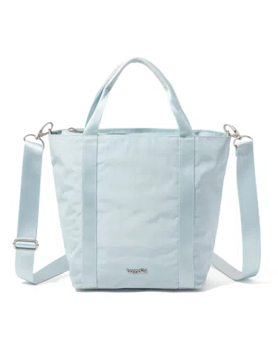 Baggallini Top Carry Handle Small Crossbody Handbag In Blue