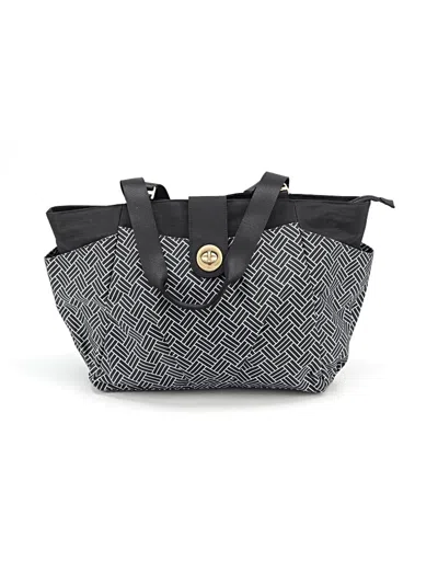 Pre-owned Baggallini Tote Bag In Black