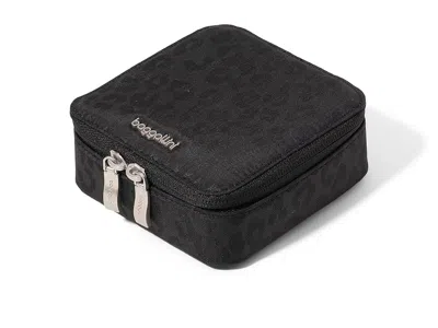 Baggallini Travel Jewelry Box Luggage Black Cheetah Emboss: One Size