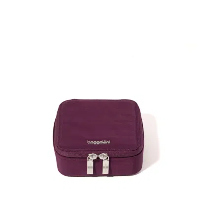 Baggallini Travel Jewelry Box In Purple