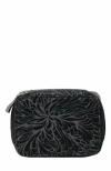 Baggallini Travel Pill Case In Midnight Blossom