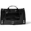 Baggallini Travel Toiletry Kit Cosmetic Bag In Black Gloss Ripstop