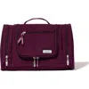 Baggallini Travel Toiletry Kit Cosmetic Bag In Mulberry