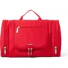 Baggallini Travel Toiletry Kit Cosmetic Bag In Red