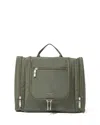 Baggallini Travel Toiletry Kit Cosmetic Bag In Green