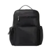 Baggallini Tribeca Expandable Laptop Backpack In Black Twill