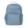 Baggallini Tribeca Expandable Laptop Backpack In Cornflower Twill