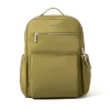 Baggallini Tribeca Expandable Laptop Backpack In Sage Twill