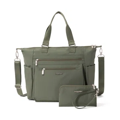 Baggallini Trifecta Convertible Backpack In Green