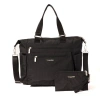 Baggallini Trifecta Convertible Backpack With Rfid Wristlet In Black