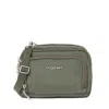 Baggallini Trifecta Rfid Wallet Crossbody Bag In Green