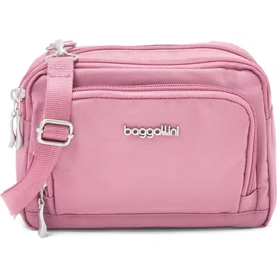 Baggallini Triple Zip Small Convertible Crossbody Bag