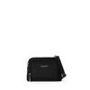 Baggallini Triple Zip Small Convertible Crossbody Bag In Black