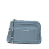 Baggallini Triple Zip Small Convertible Crossbody Bag In Grey