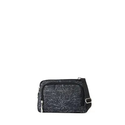 BAGGALLINI TRIPLE ZIP SMALL CONVERTIBLE CROSSBODY BAG