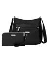 Baggallini Uptown With Rfid Wristlet In Black