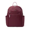 Baggallini Securtex Anti-theft Vacation Backpack In Burgundy