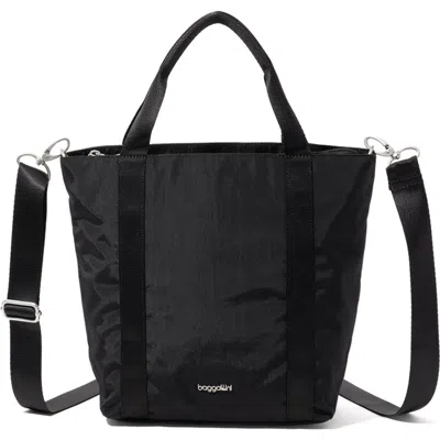 Baggallini Via Crossbody Tote Bag In Black