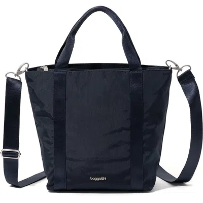 Baggallini Via Crossbody Tote Bag In Black