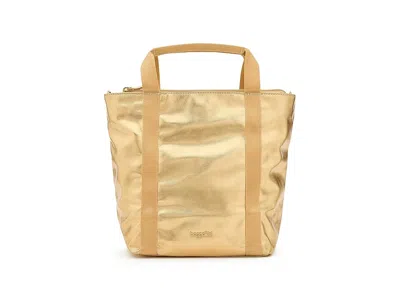 Baggallini Via Crossbody Tote Bags Gold Metallic: Xl