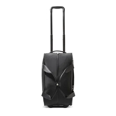 Baggallini Wheeled Carry On Duffel Bag In Black