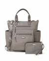 Baggallini Women's 3-in-1 Convertible Crossbody Tote Backpack With Rfid Wristlet In Multi