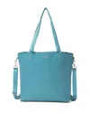 Baggallini Women's Carryall Laptop Tote Crossbody Bag In Multi