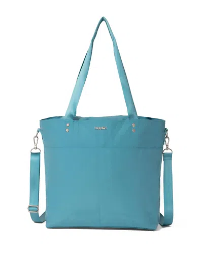Baggallini Women's Carryall Laptop Tote Crossbody Bag In Multi